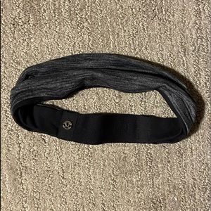 grey lululemon head band